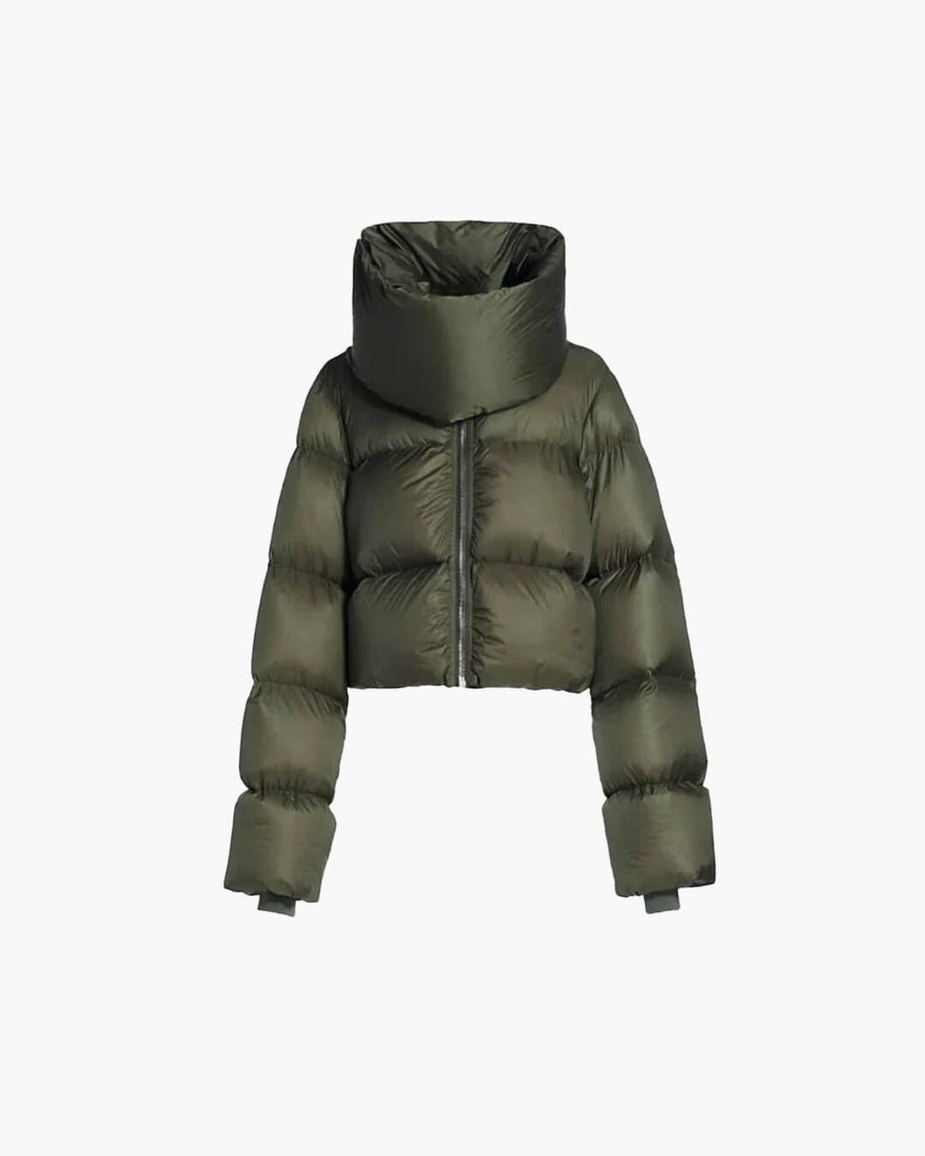 Donna Funnel Neck Puffer Jacket - Women's Fall and Winter Outerwear - Image 10