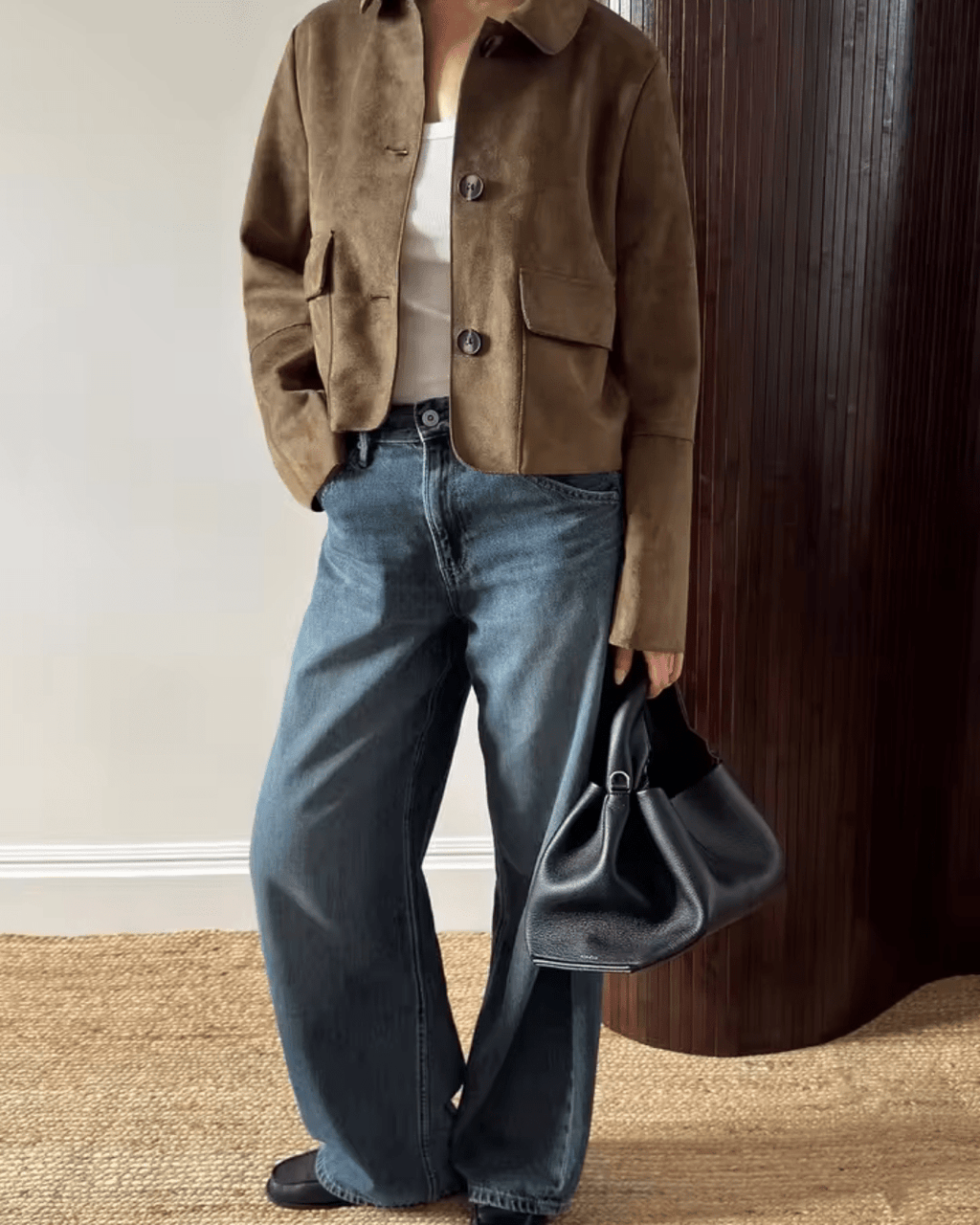 Elara Suede Jacket - Women's Fall and Winter Outerwear - Image 15