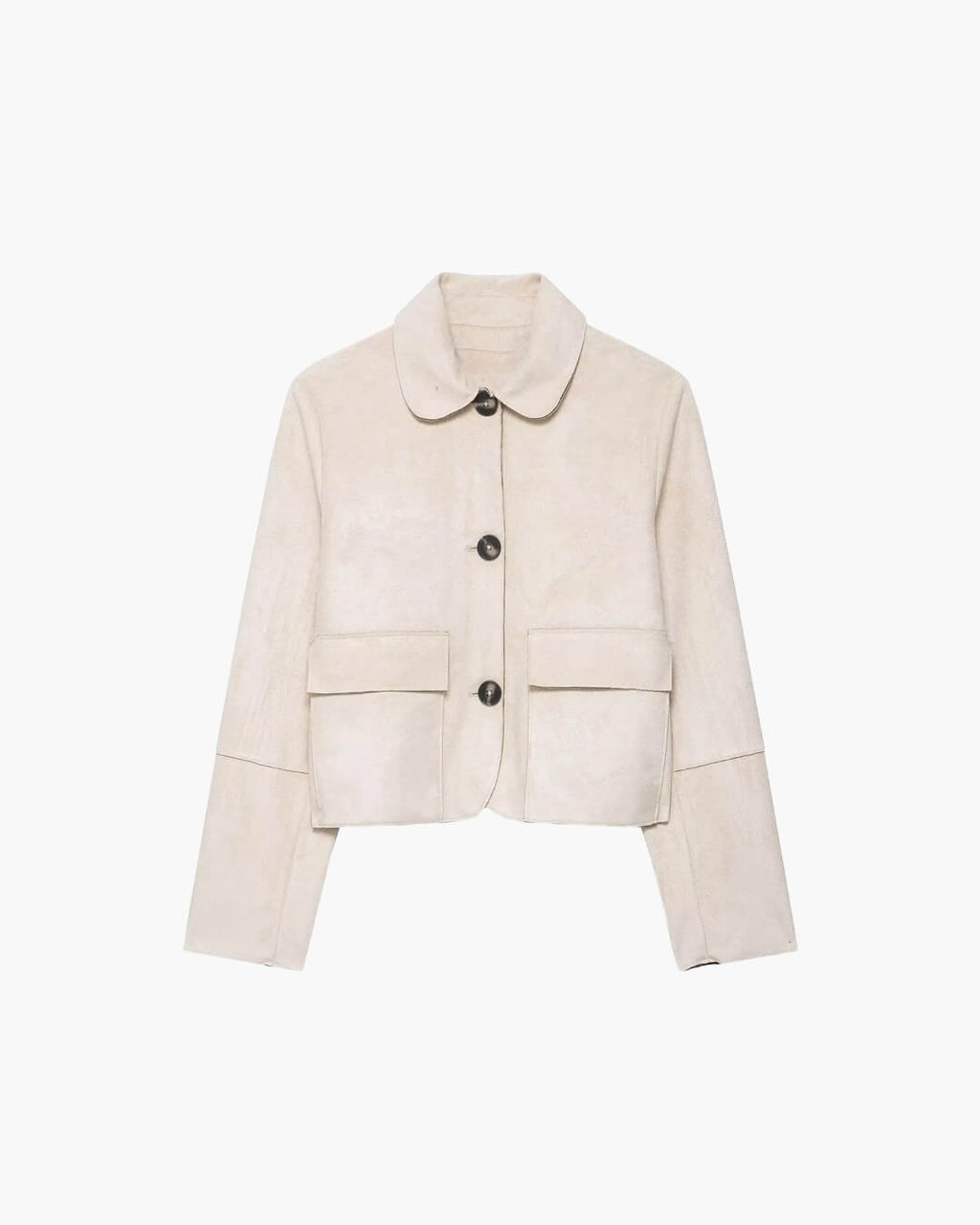 Elara Suede Jacket - Women's Fall and Winter Outerwear - Image 17