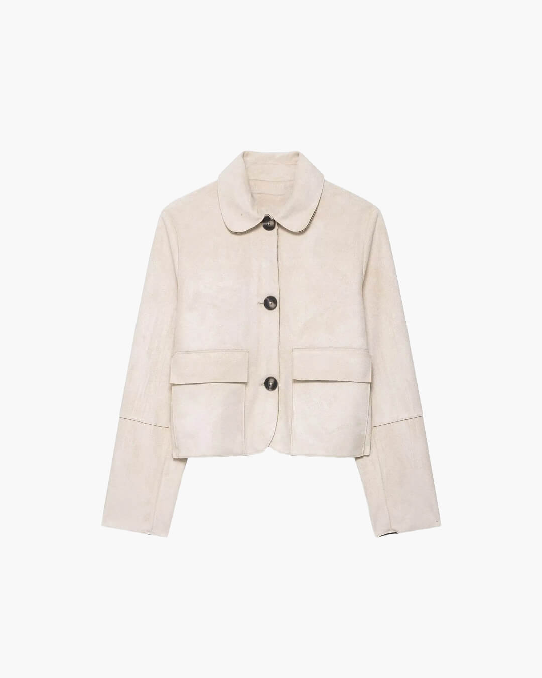 Elara Suede Jacket - Women's Fall and Winter Outerwear - Image 17