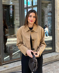 Elara Suede Jacket - Women's Fall and Winter Outerwear - Image 2