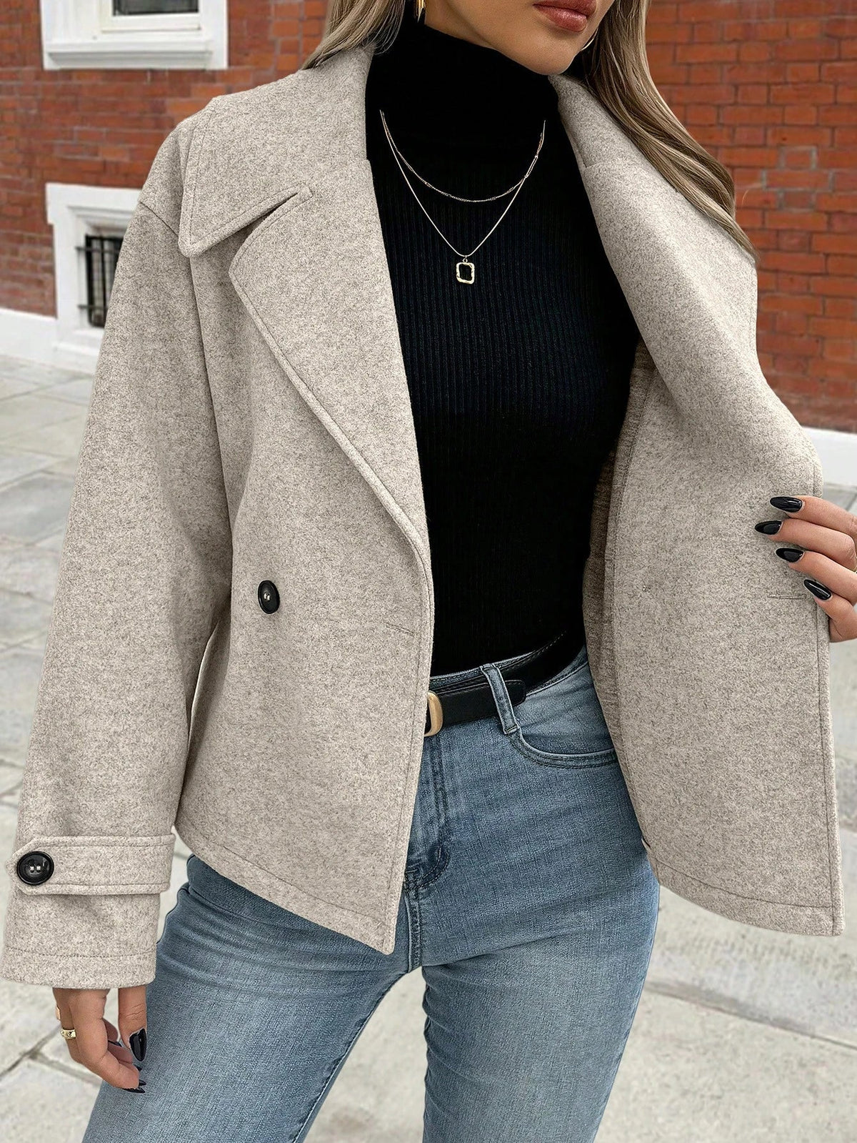 Elise Women's Lightweight Coat - Casual Fall Jacket for Easy Layering - Image 2