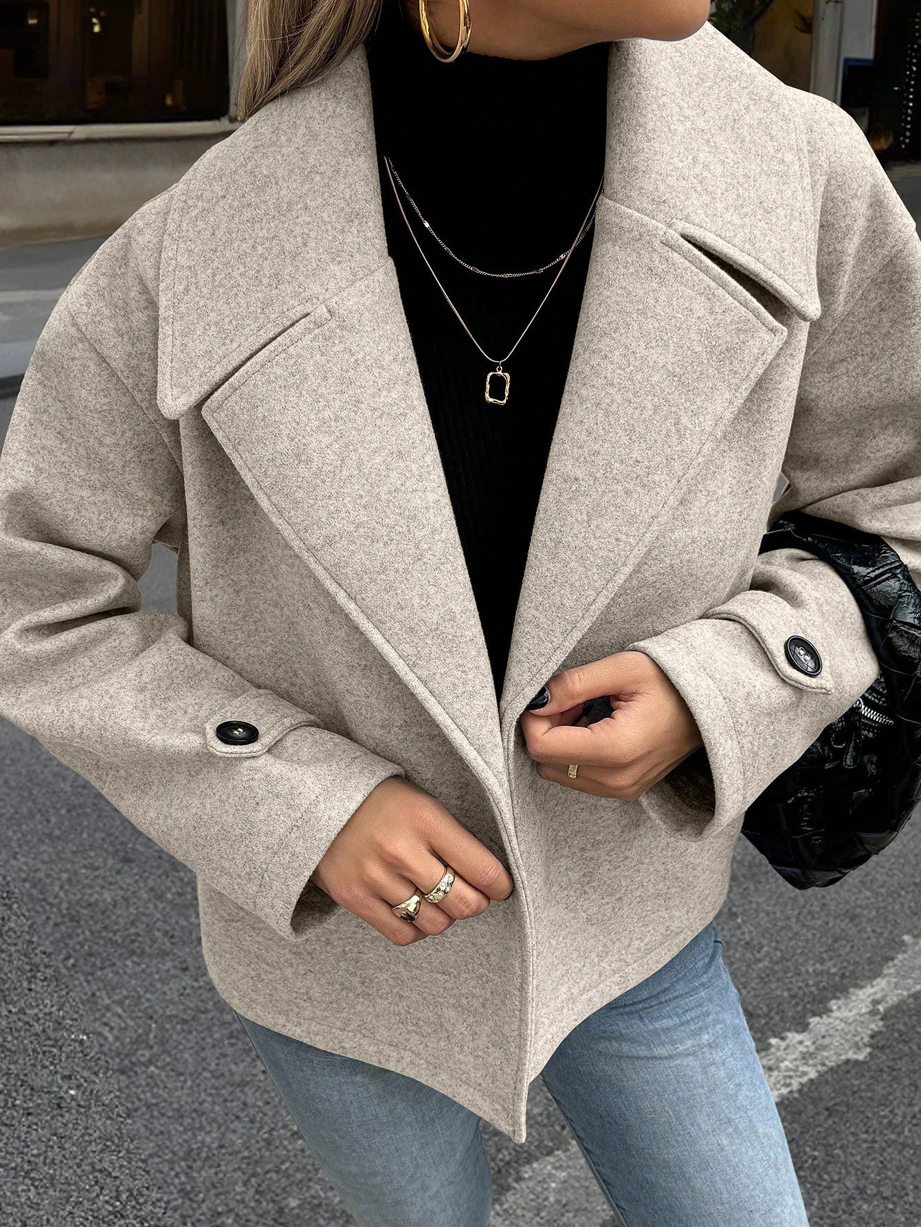Elise Women's Lightweight Coat - Casual Fall Jacket for Easy Layering - Image 4