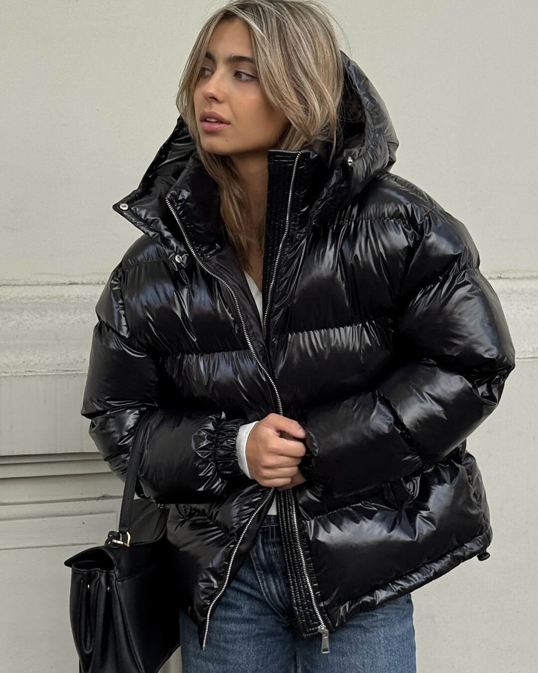 Geraldine Hooded Puffer Jacket - Women's Fall and Winter Outerwear
