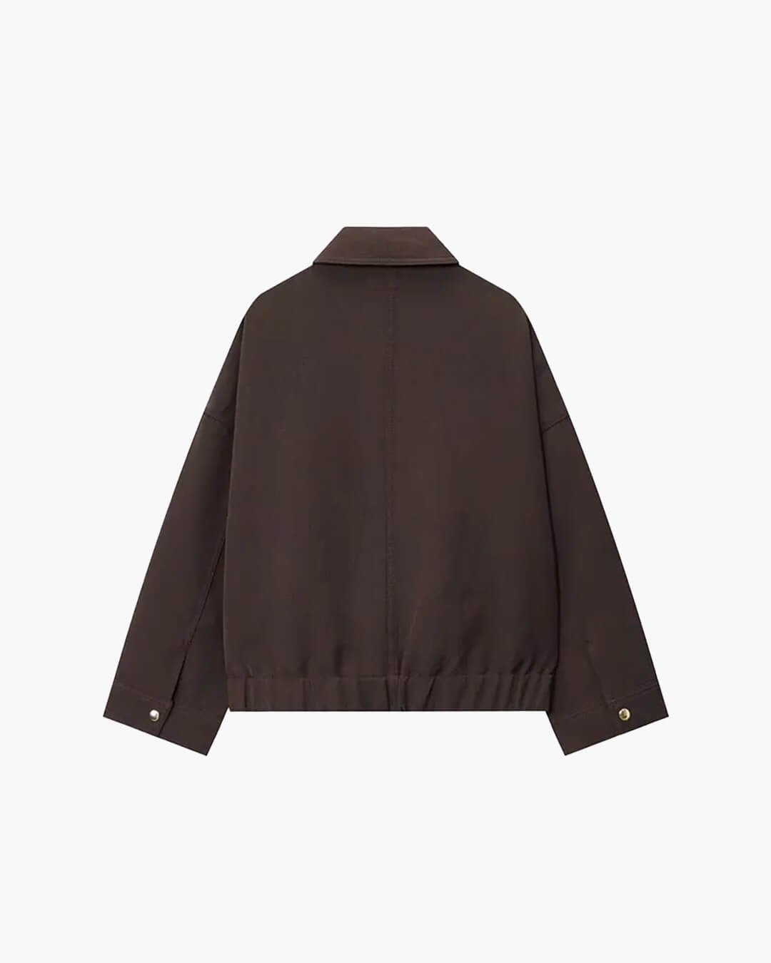 Ginny Flap Pocket Bomber Jacket - Women's Fall and Winter Outerwear - Image 10