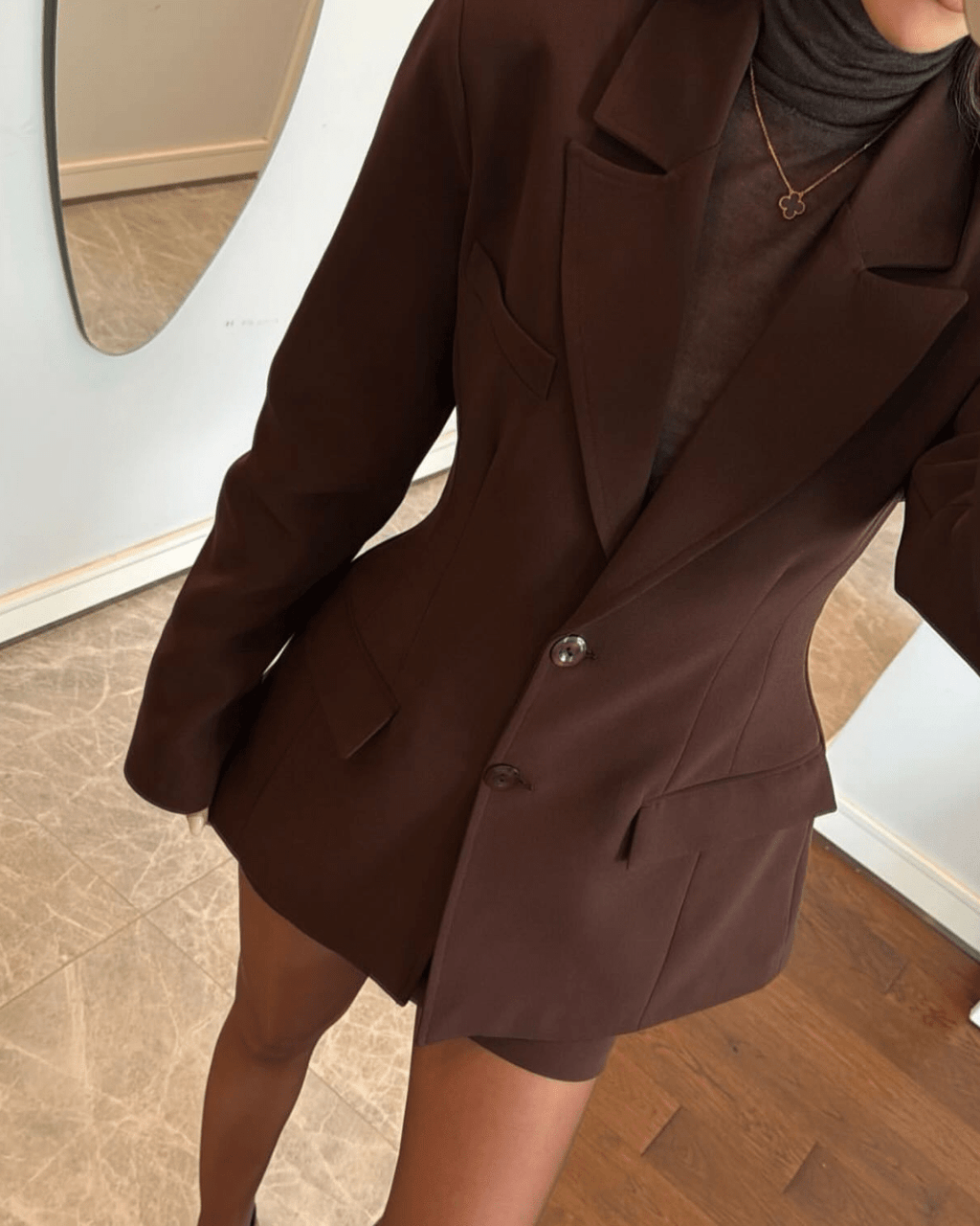 Greta Tailored Blazer - Women's Fall and Winter Outerwear - Image 6