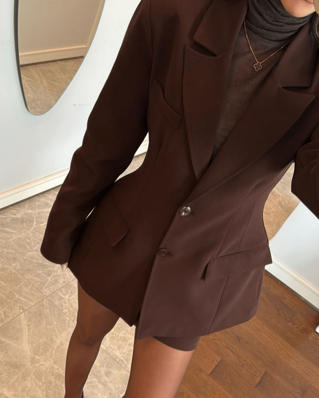 Greta Tailored Blazer - Women's Fall and Winter Outerwear - Image 6