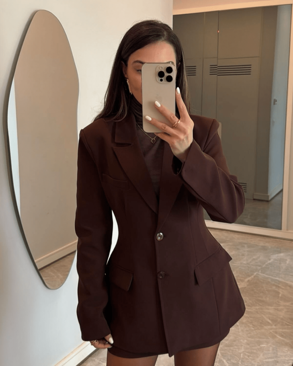 Greta Tailored Blazer - Women's Fall and Winter Outerwear - Image 4
