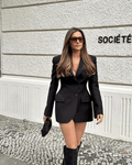 Greta Tailored Blazer - Women's Fall and Winter Outerwear - Image 2