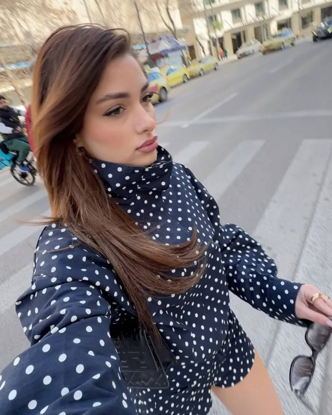 Hermine Polka Dot Jacket - Women's Fall and Winter Outerwear - Image 11
