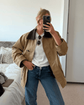 Jacky Canvas Barn Jacket - Women's Fall and Winter Outerwear - Image 3