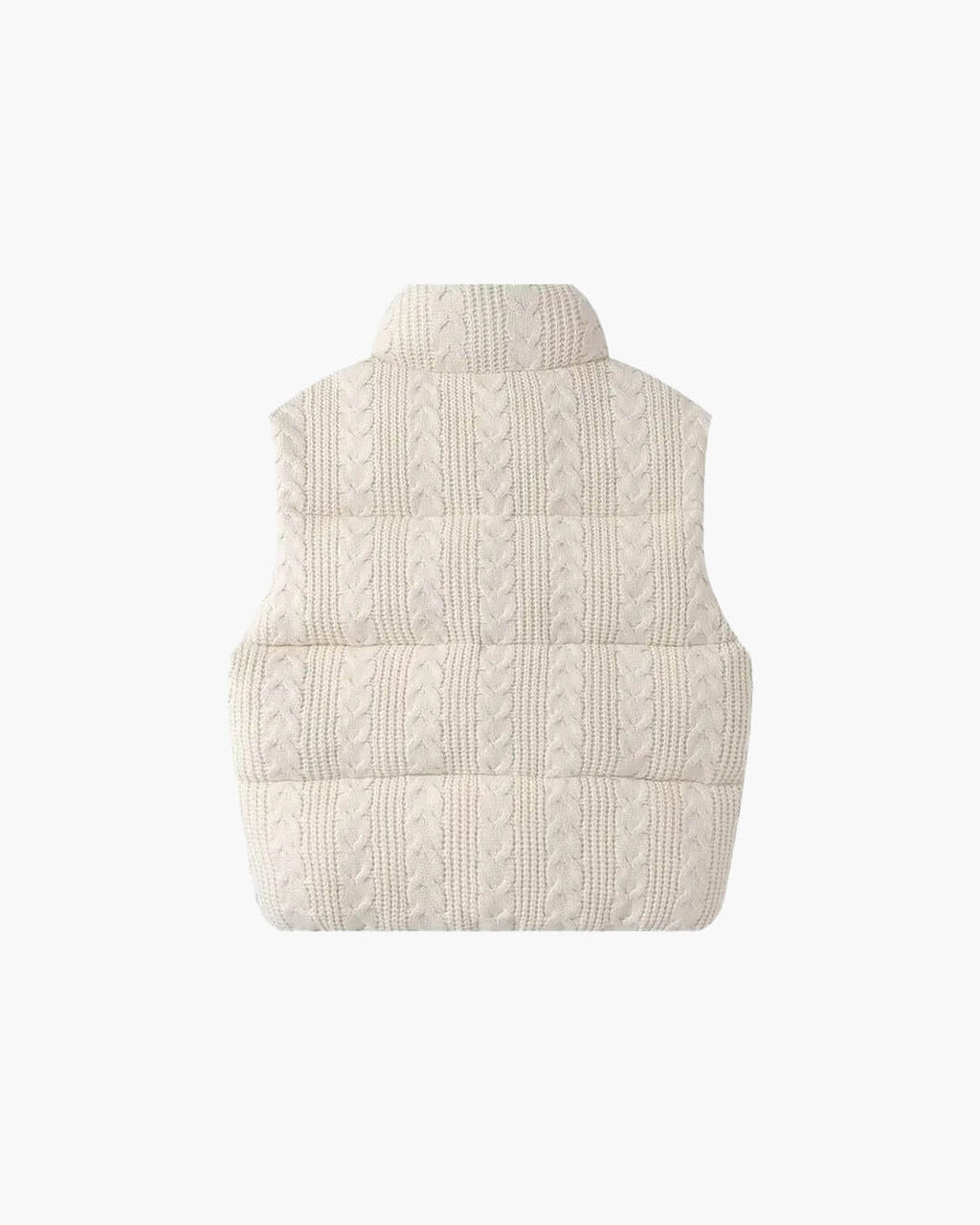Jayden Knitted Sleeveless Vest - Women's Fall and Winter Outerwear - Image 5
