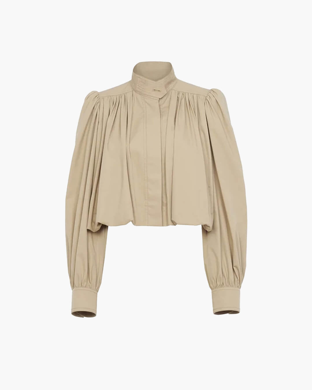 Jenna Loose Fit Pleated Jacket - Women's Fall and Winter Outerwear