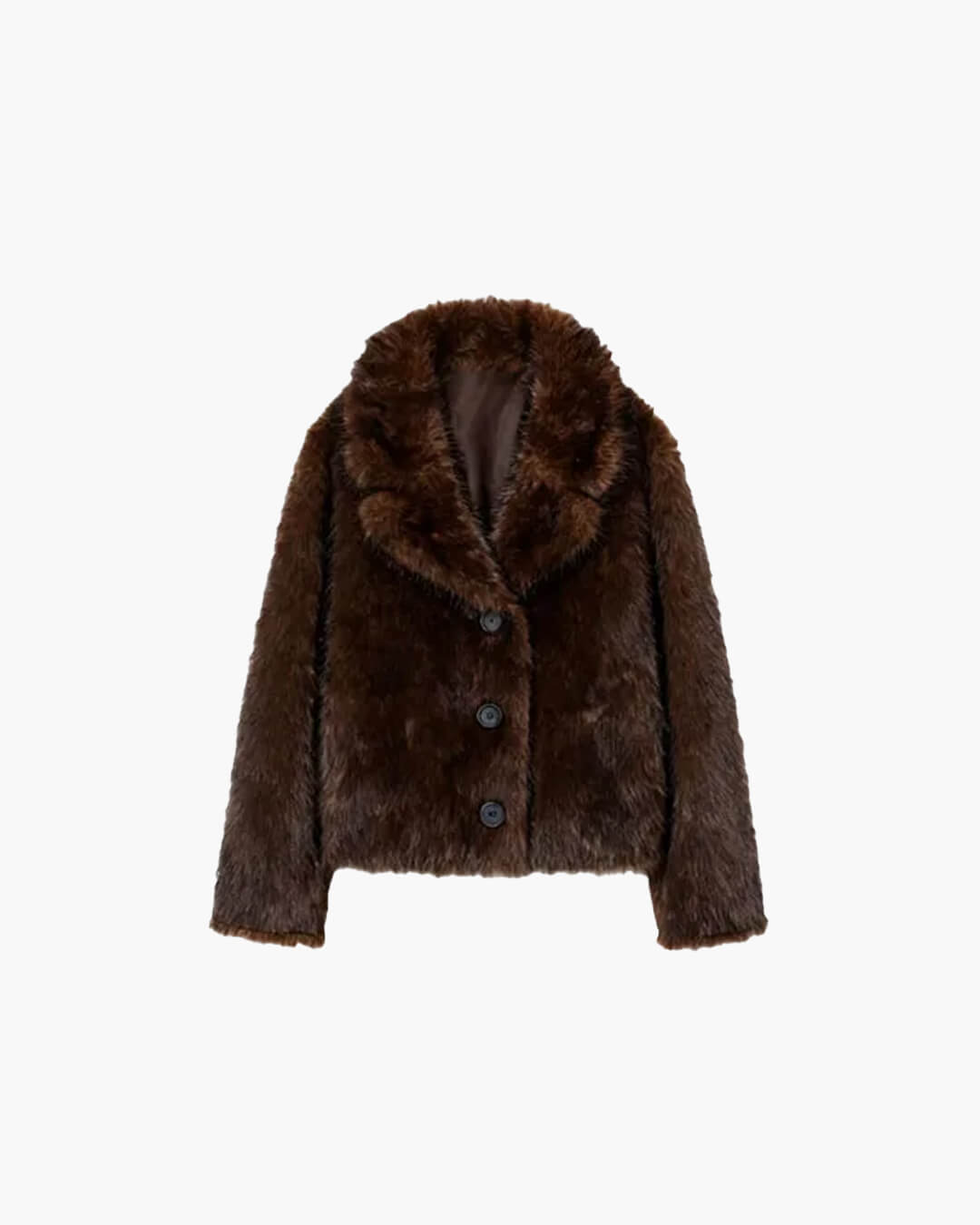 Jenny Reversible Faux Fur Leather Jacket - Women's Fall and Winter Outerwear - Image 2