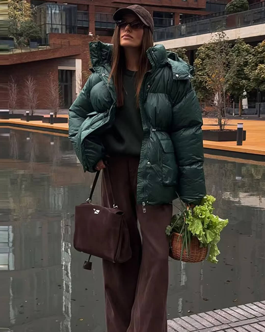 Jillian Glossy Puffer Jacket - Women's Fall and Winter Outerwear - Image 14