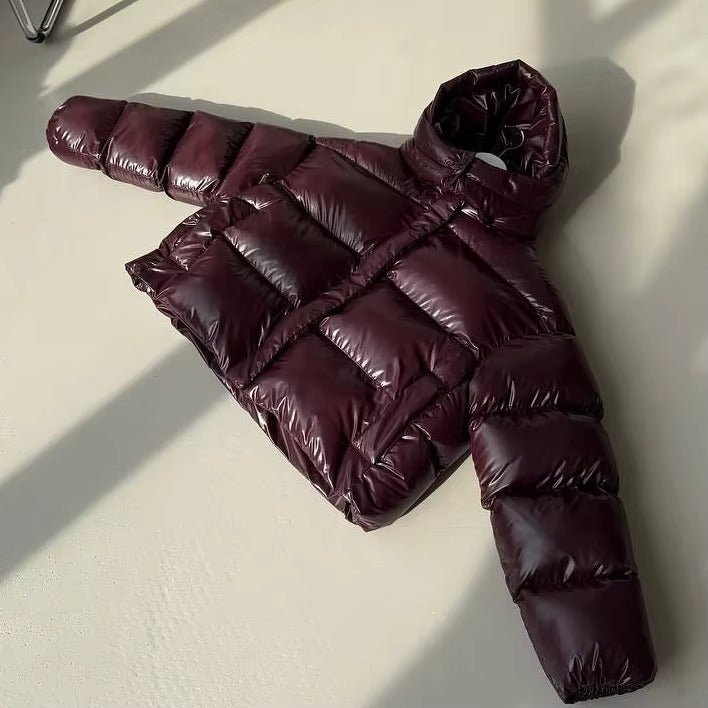 Judy Crop Puffer Jacket - Women's Fall and Winter Outerwear - Image 7