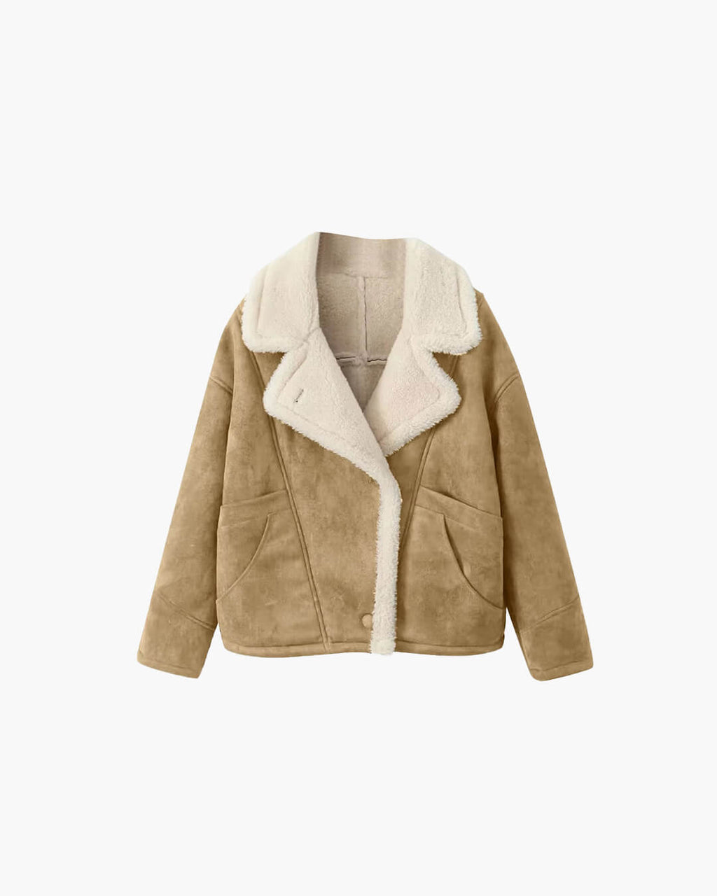 Leona Faux Leather Jacket - Women's Fall and Winter Outerwear - Image 8