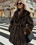 Louise Faux Fur Coat - Women's Fall and Winter Outerwear