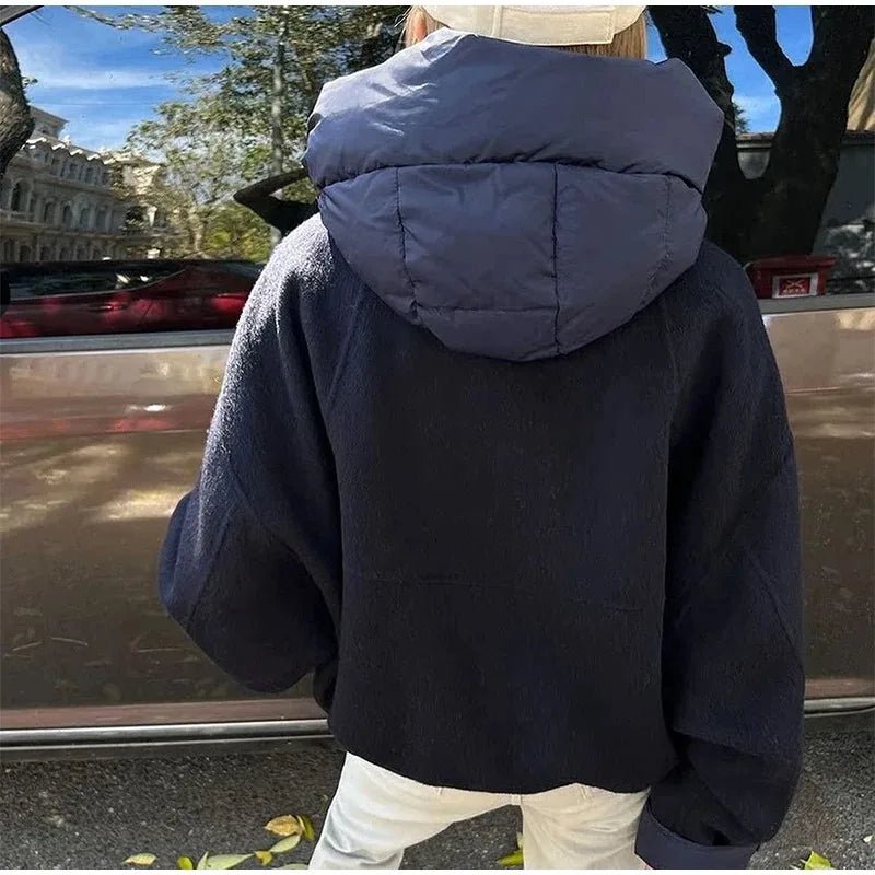 Marie Hooded Jacket - Women's Fall and Winter Outerwear - Image 7