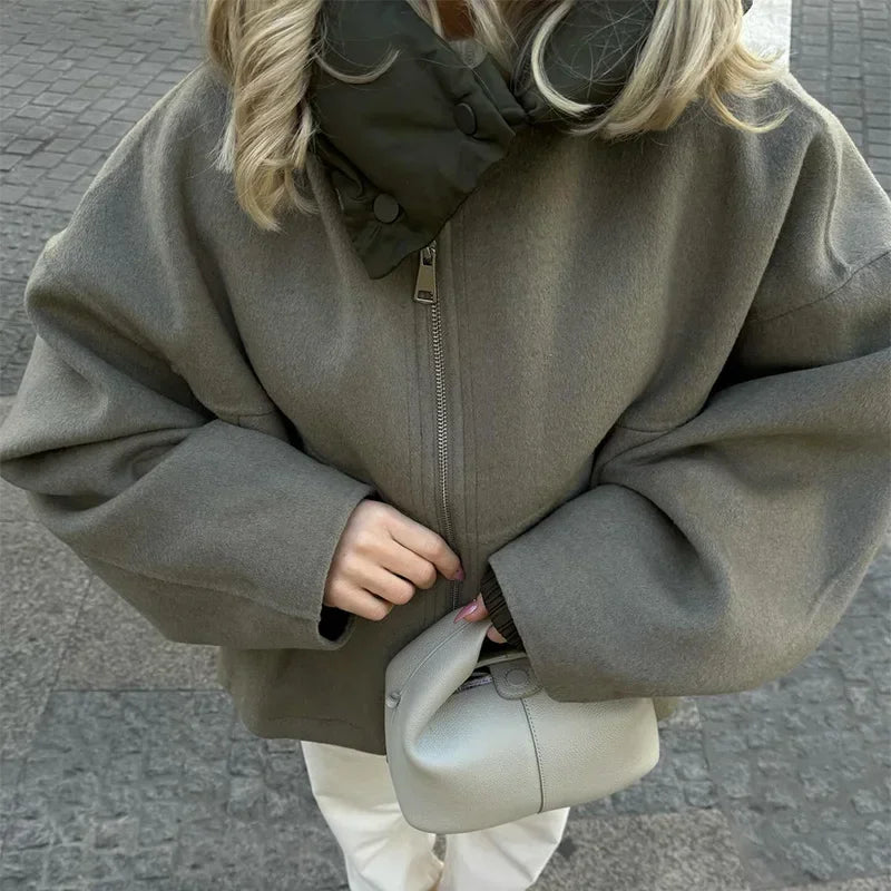 Marie Hooded Jacket - Women's Fall and Winter Outerwear - Image 3