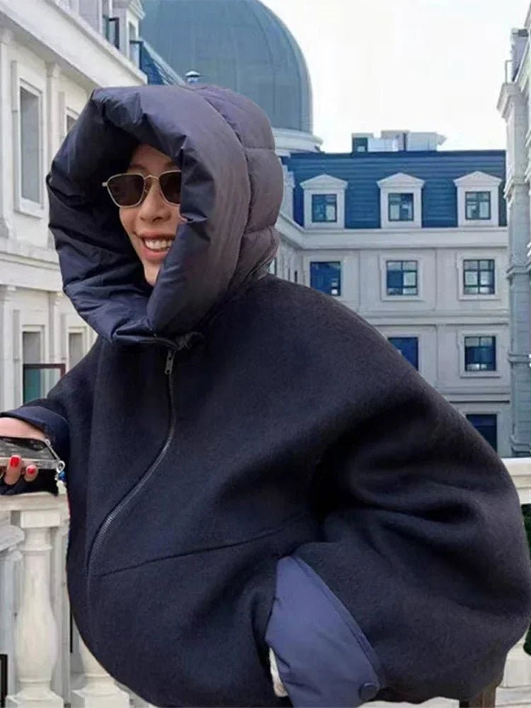 Marie Hooded Jacket - Women's Fall and Winter Outerwear - Image 6