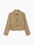 Marissa Faux Suede Jacket - Women's Fall and Winter Outerwear