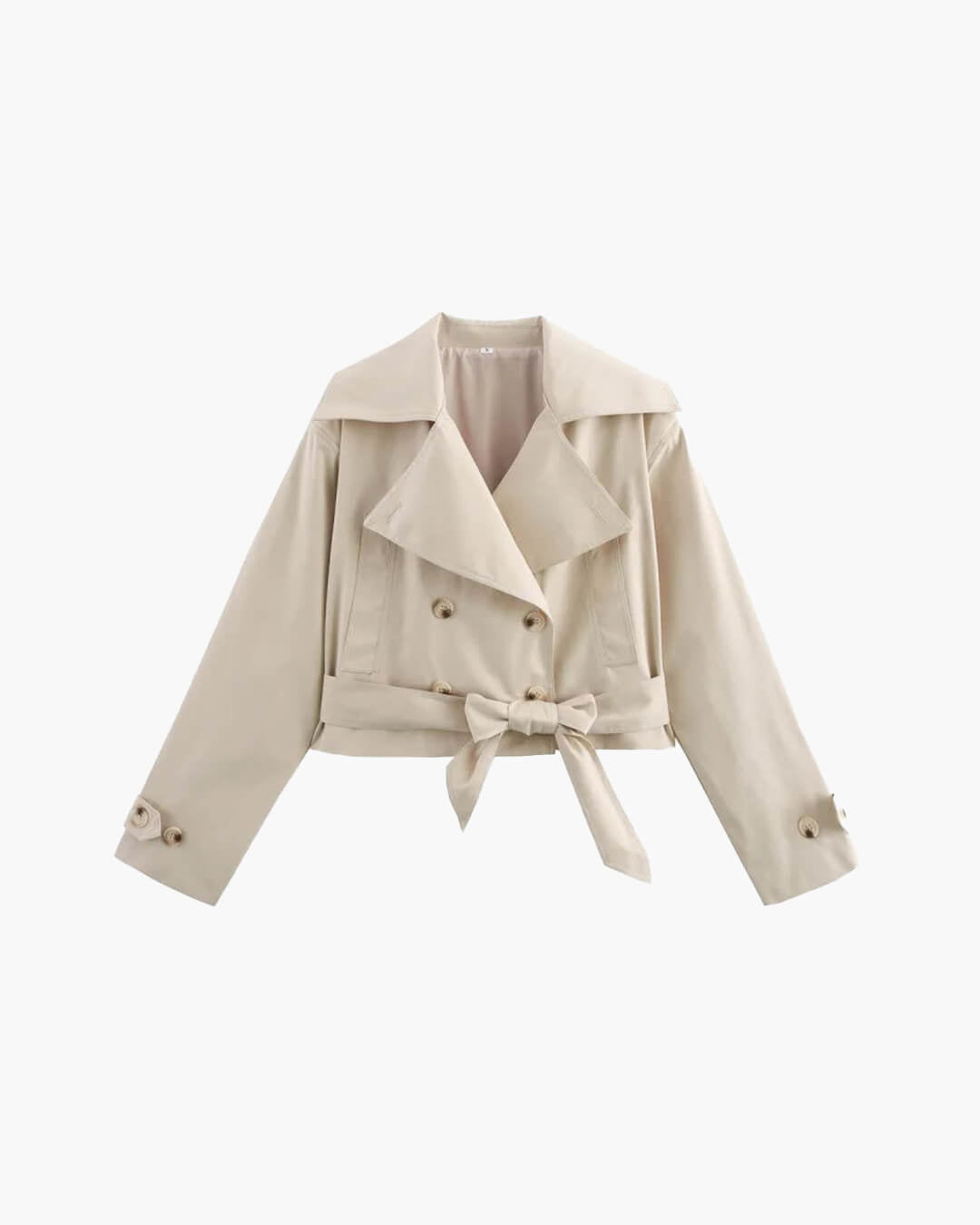 Marla Trench Coat - Women's Fall and Winter Outerwear - Image 4