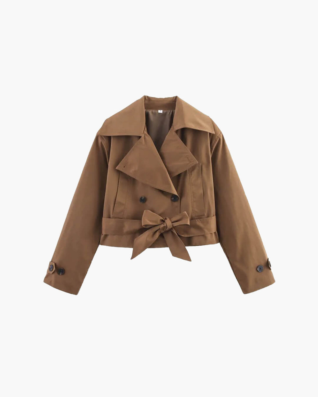Marla Trench Coat - Women's Fall and Winter Outerwear - Image 9