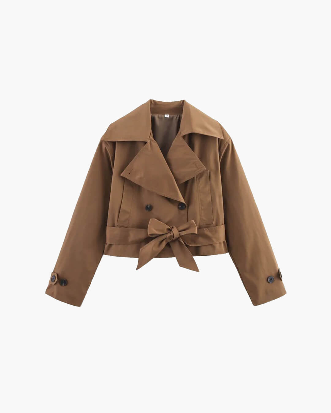 Marla Trench Coat - Women's Fall and Winter Outerwear - Image 9