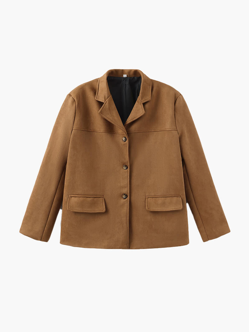 Matilda faux suede Jacket - Women's Fall and Winter Outerwear