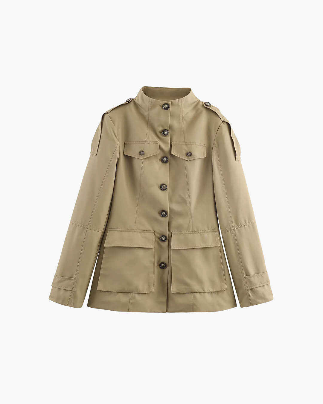 Melinda Slim Fit Trench Coat - Women's Fall and Winter Outerwear - Image 7
