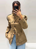 Melinda Slim Fit Trench Coat - Women's Fall and Winter Outerwear - Image 2