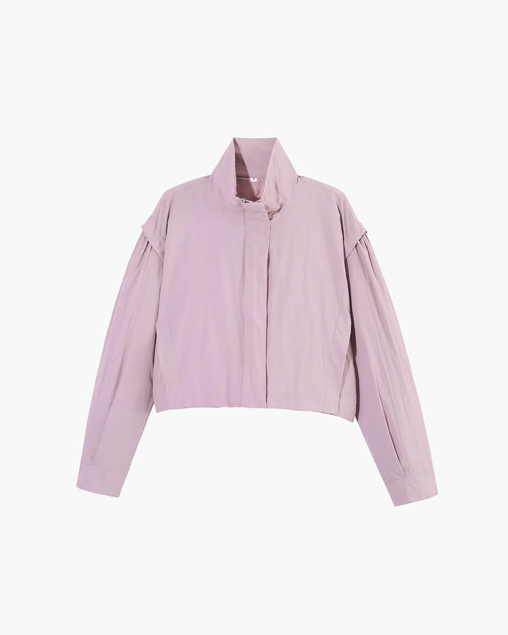 Melisande High Collar Cropped Jacket - Women's Fall and Winter Outerwear - Image 7