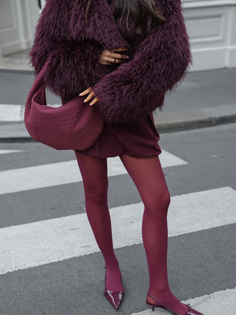 Mia Faux Fur Jacket - Women's Fall and Winter Outerwear - Image 3