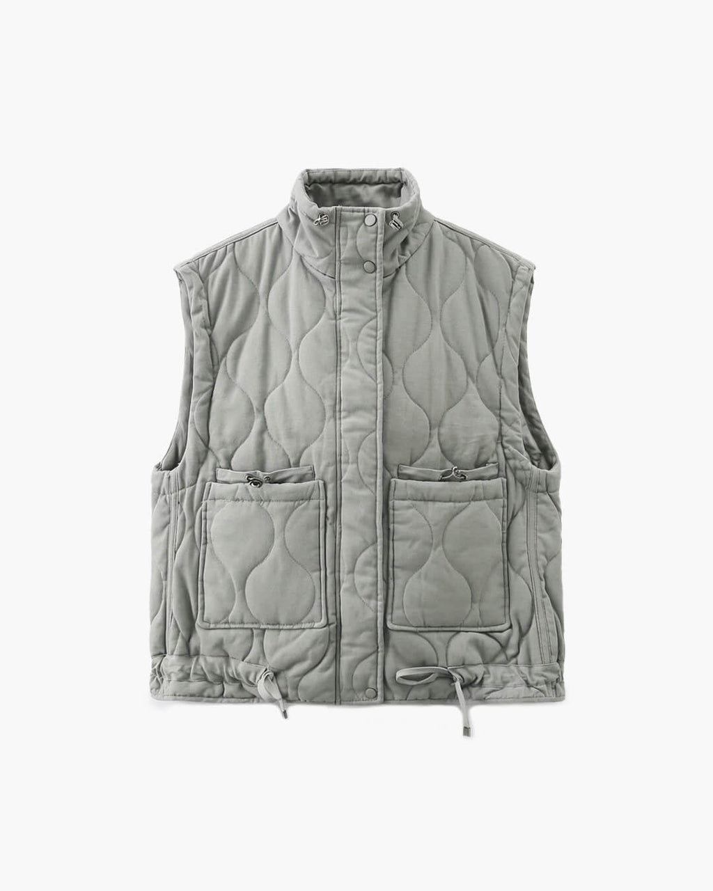 Micah Stand-Collar Pocket Vest - Women's Fall and Winter Outerwear - Image 4