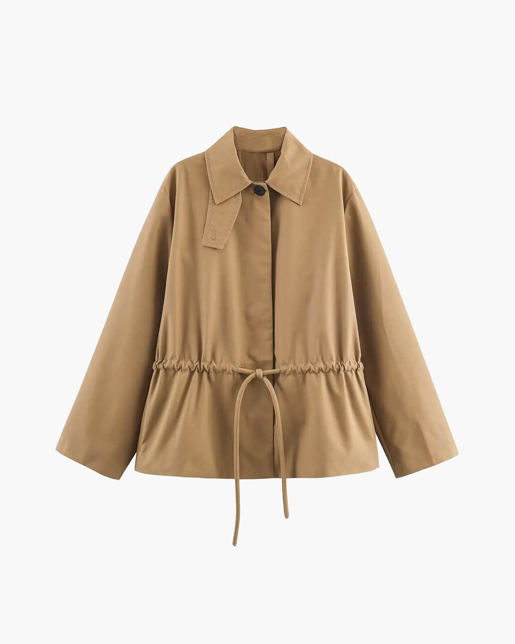 Minerva Lace Up Drawstring Jacket - Women's Fall and Winter Outerwear