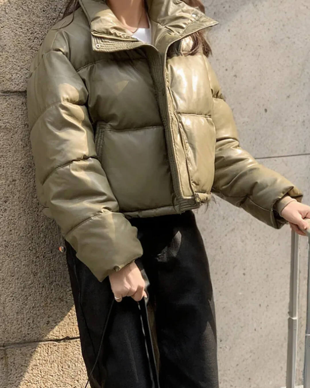 Mira Puffer Jacket - Women's Fall and Winter Outerwear - Image 7