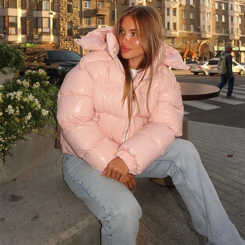 Nica Women's Hooded Puffer Jacket - Cotton Winter Coat with Hood - Image 7