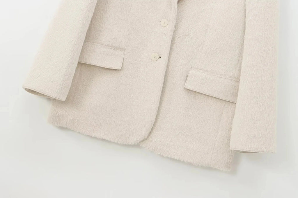 Noemi Structured Blazer - Women's Fall and Winter Outerwear - Image 8