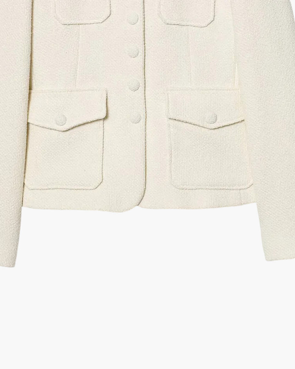 Ophelia Button Front Pocket Blazer - Women's Fall and Winter Outerwear - Image 4