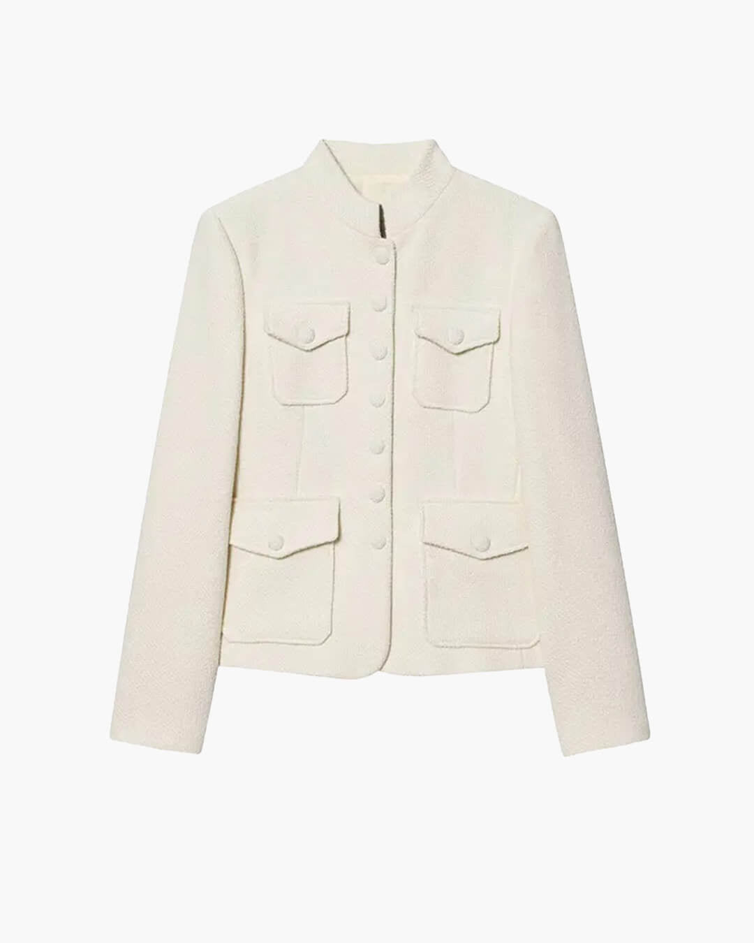 Ophelia Button Front Pocket Blazer - Women's Fall and Winter Outerwear - Image 5
