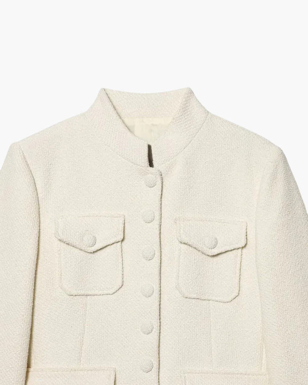 Ophelia Button Front Pocket Blazer - Women's Fall and Winter Outerwear - Image 3