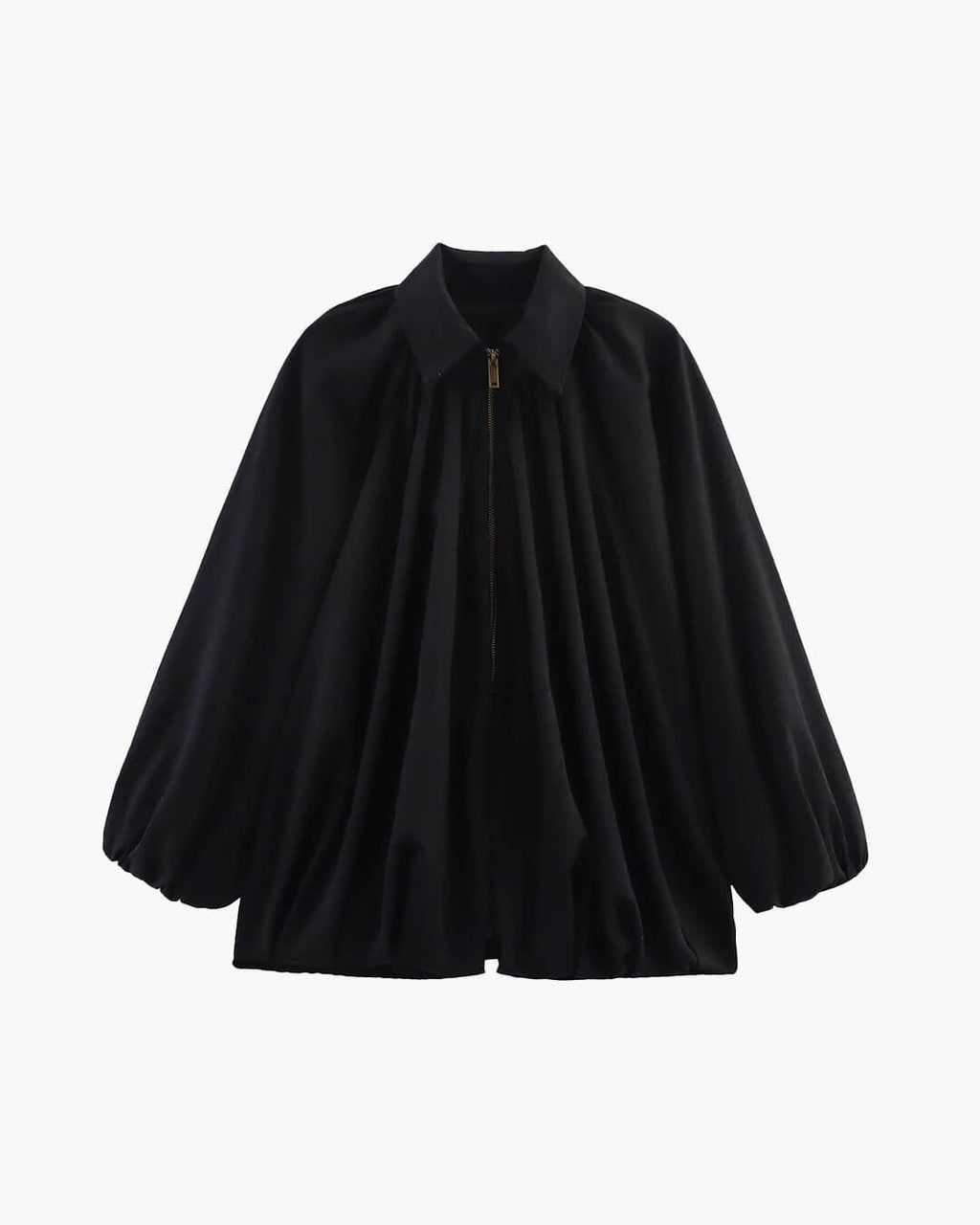 Ritchel Zip Up Pleated Jacket - Women's Fall and Winter Outerwear - Image 12