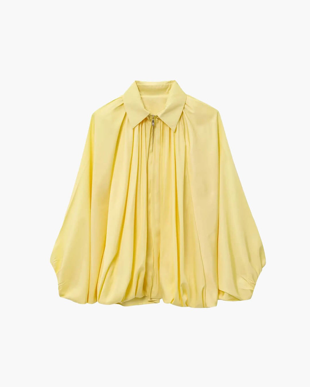Ritchel Zip Up Pleated Jacket - Women's Fall and Winter Outerwear - Image 14