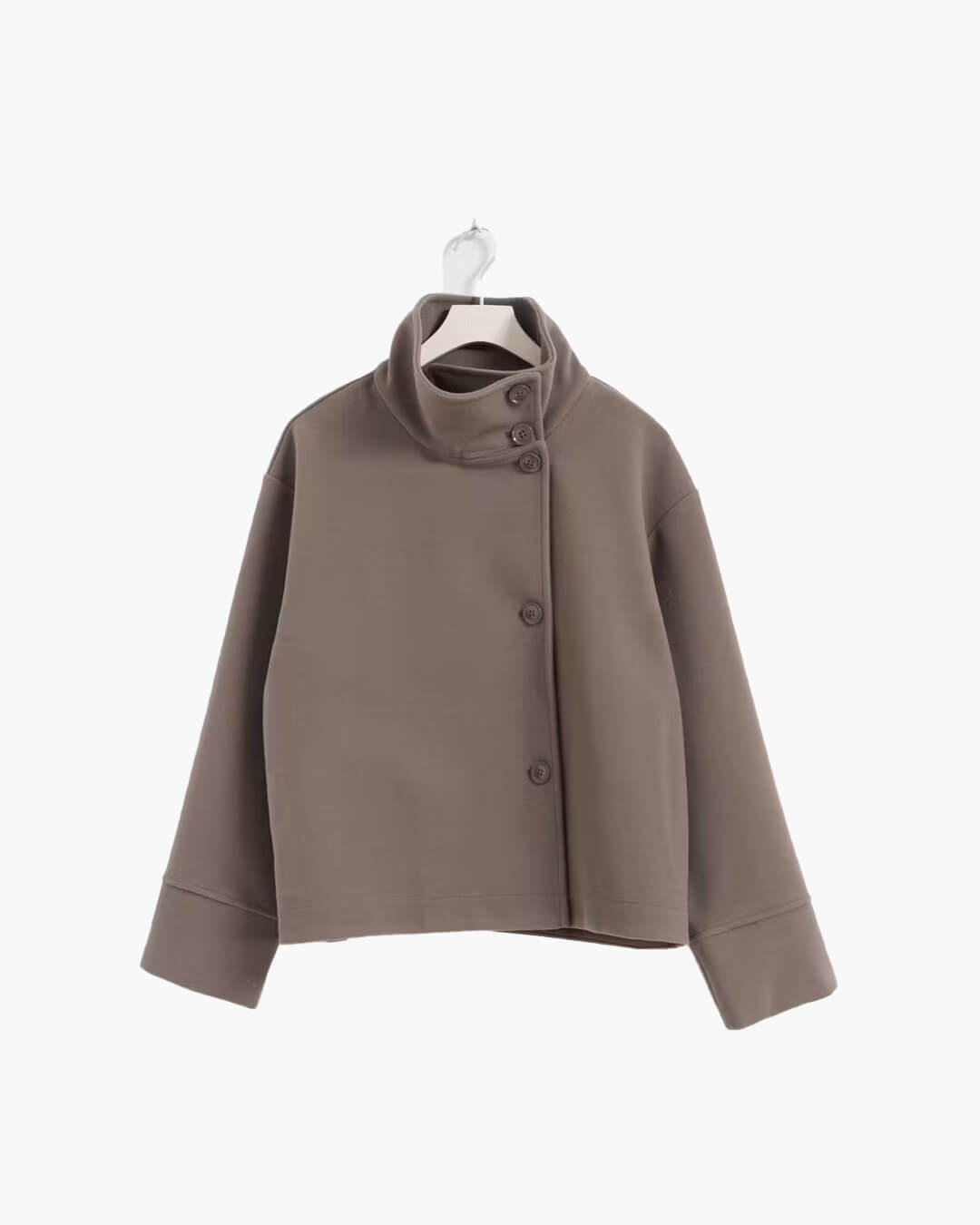 Rosalia Elegant Stand Collar Short Jacket - Chic Spring Autumn Coat for Women - Image 10