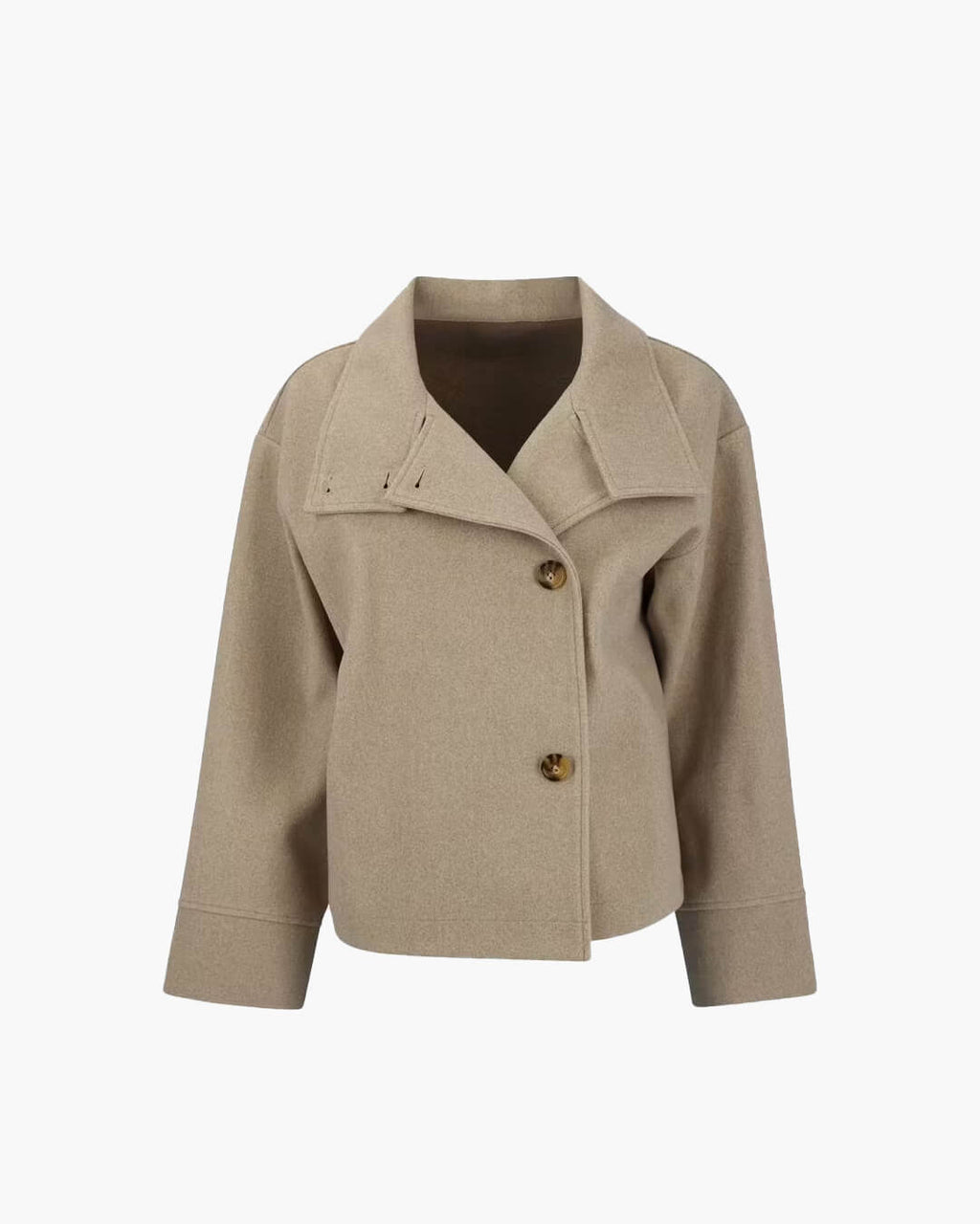 Rosalia Elegant Stand Collar Short Jacket - Chic Spring Autumn Coat for Women - Image 11