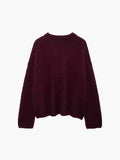 Shiela Burgundy Pullover - Women's Fall and Winter Outerwear