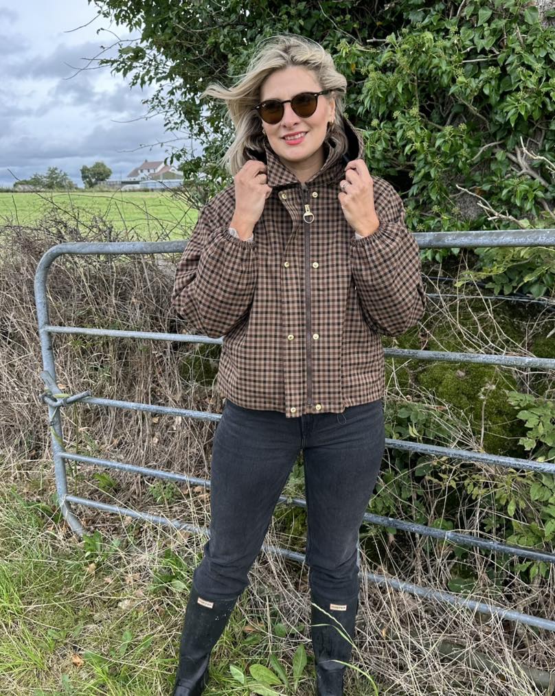 Shirley Hooded Plaid Shirt Jacket - Women's Fall and Winter Outerwear