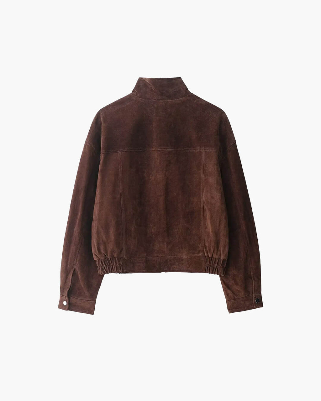 Nicole Faux Suede Jacket - Women's Fall and Winter Outerwear - Image 6