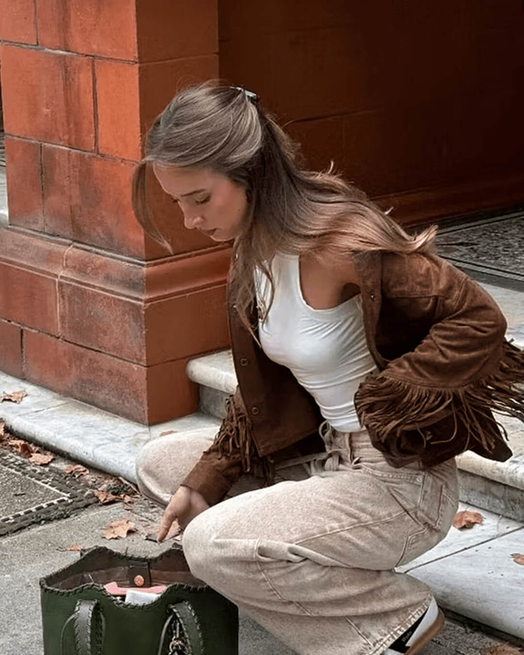 Sophia Tassel Suede Jacket - Women's Everyday Outerwear